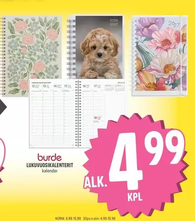 LUKUVUOSIKALENTERIT
