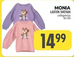 LASTEN SVETARI collegertröja 90-130