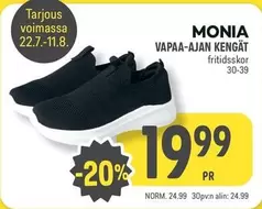 MONIA VAPAA-AJAN KENGÄT fritidsskor