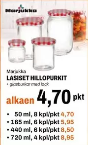 LASISET HILLOPURKIT