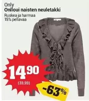 Naisten neuletakki