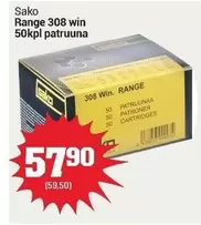 Range 308 win 50kpl patruuna