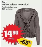 Naisten Neuletakki