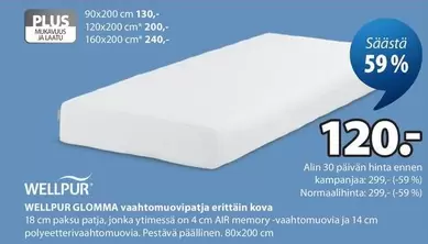 GLOMMA vaahtomuovipatja