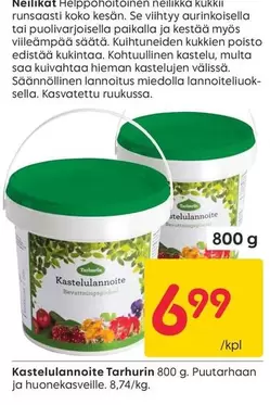 Kastelulannoite