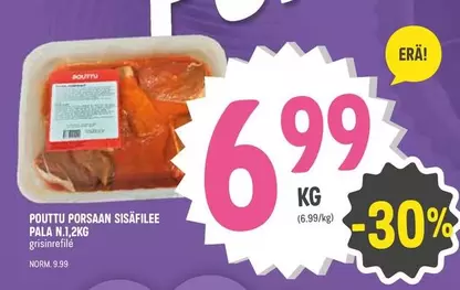 POUTTU PORSAAN SISÄFILEE