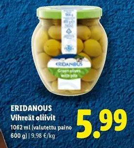 Vihreät oliivit