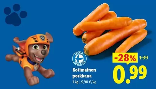 Kotimainen porkkana
