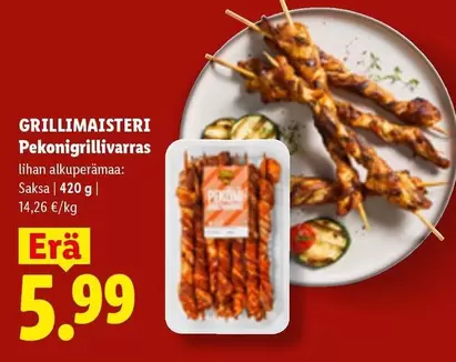 Pekonigrilliivarras