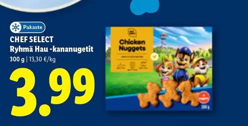 Ryhmä Hau -kananuggetit