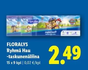 Ryhmä Hau -taskunenäliina