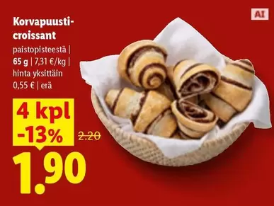 Korvapuusti-croissant