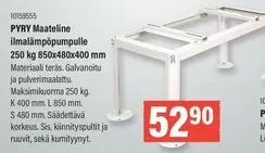 PYRY Maateline ilmalämpöpumppulle