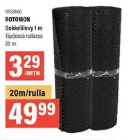 ROTO MON Sokkelilevy 1 m
