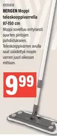 BERGEN Moppi teleskooppivarrella 87-150 cm