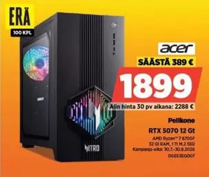 Acer - RTX 5070 12 Gt