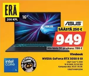 Asus - Vivobook NVIDIA GeForce RTX 5050 8Gt