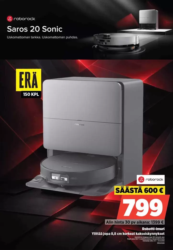 Saros 20 Sonic