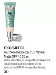 Your Skin But Better CC+ Natural Matte