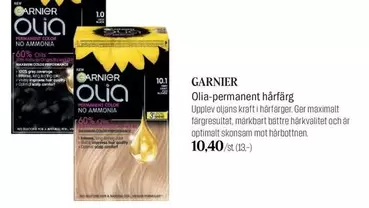 Olia-permanent hårfärg