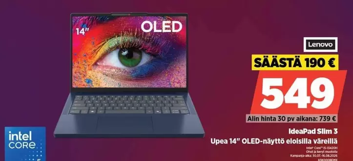 Intel - Ideapad Slim 3