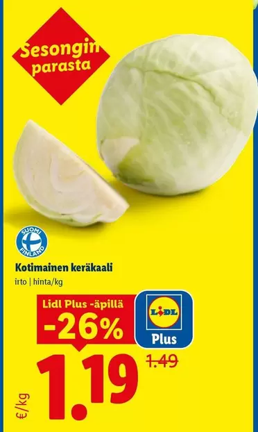 Kotimainen keräkaali