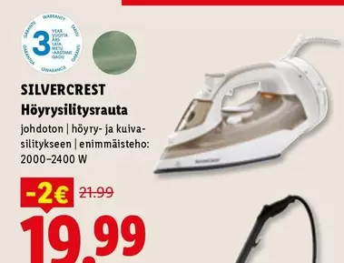 Höyrysilitysrauta