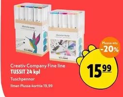 Fine line TUSSIT 24 kpl