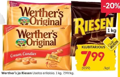 Original - Werther's  and Riesen