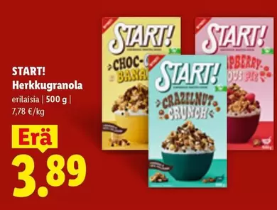 Herkkugranola