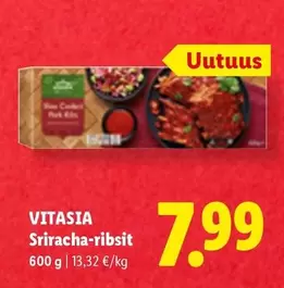 Sriracha-ribsit