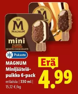 Magnum - Miniijätelö-puikko 6-pack