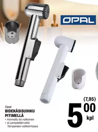 Opal - BIDEKÄSISUIHKU PITEMLLÄ
