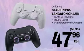 STARION PS5 LANGATON OHJAIN