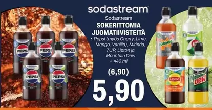 Lime - SOKERITTONIA JUOMATIIVISTEITÄ