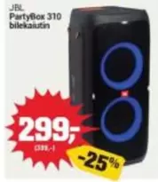 JBL - PartyBox 310 bilekaiutin