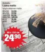 Laava matto