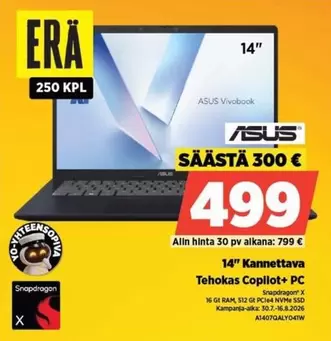 Asus - Tehokas Copilot+ PC