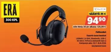 Headset - Pelipäät