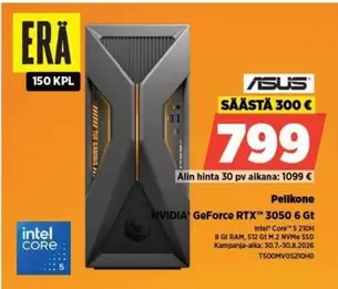 Asus - NVIDIA GeForce RTX
3050 6 Gt