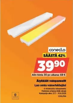 Älykkäät valopaneelit