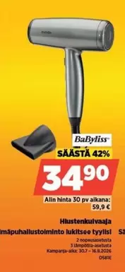 Hiustenkuivaaja