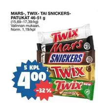 Snickers - SNICKERS- PATUKAT