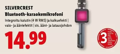 Bluetooth-karaokemikrofoni