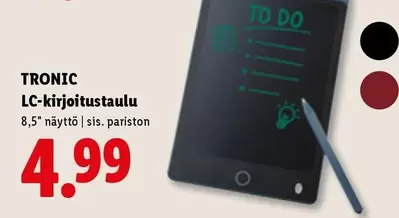 LC-kirjoitustaulu