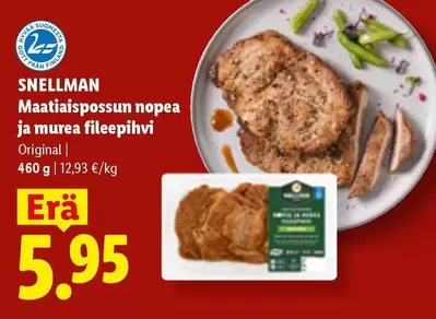 Original - Maatiaisporsun nopea ja murea fileepihvi