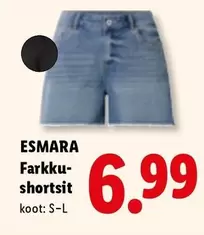 Farkku-shortsit