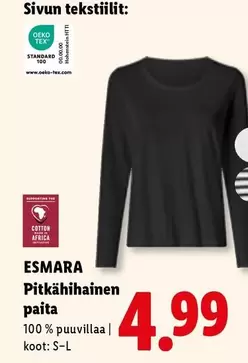 Pitkähihainen paita