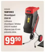 TAMFORCE Oksasilppuri 2500 W