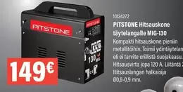 Hitsauskone täytelangalle MIG-130